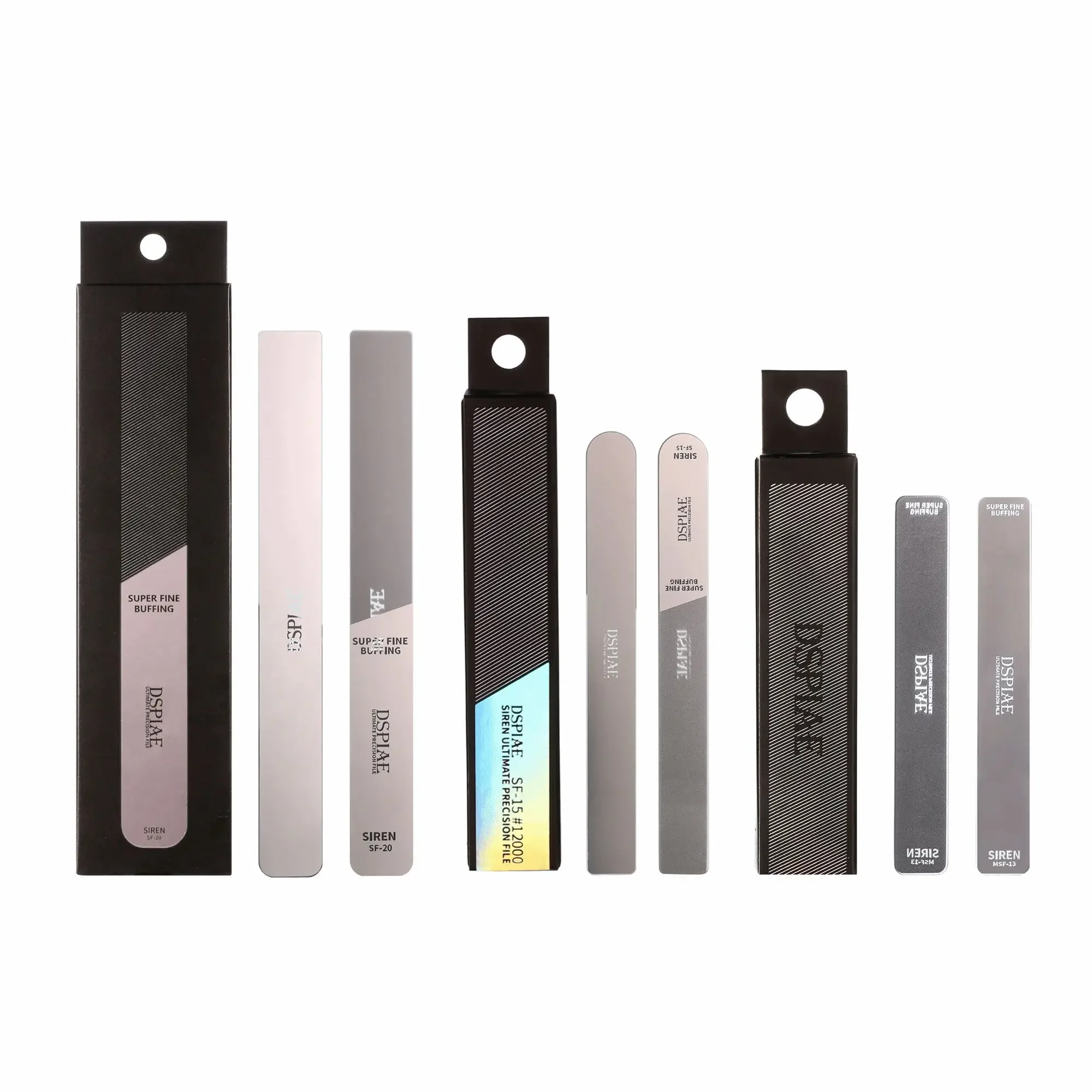 Dspiae Msf-13 Sf-15 Sf-16 Sf-17 Sf-20 Ceramic Abrasive Block Hobby File Set Ultimate Polishing Tools 5Pcs Leviathan