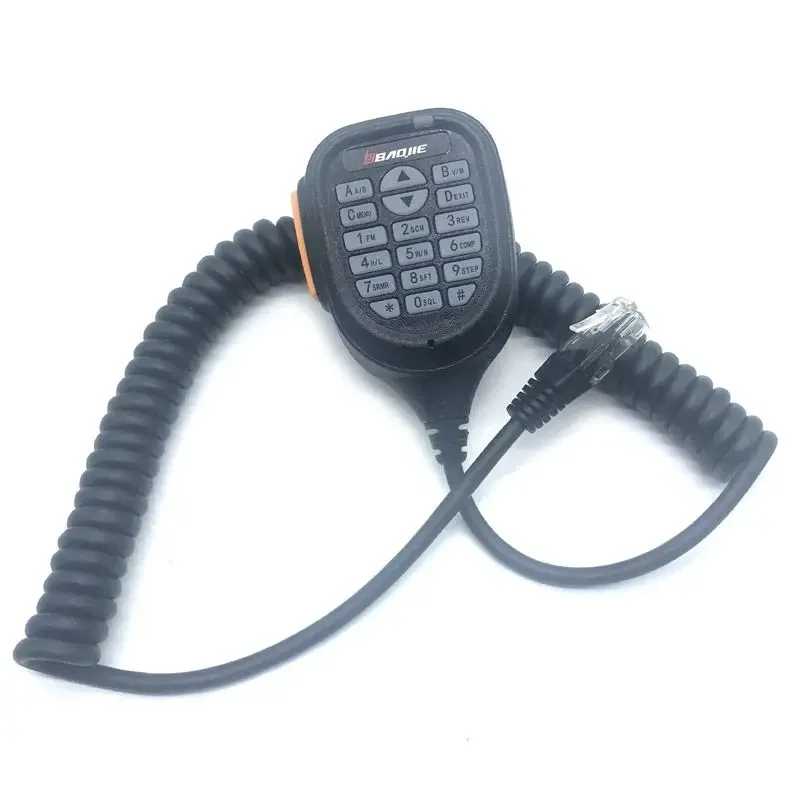 Micrófono Original Bj-218 BJ-318 PTT Mic Seapker para BAOJIE BJ218 BJ318 Compatible con Zastone Z218 Radio móvil para coche Walkie Talkie
