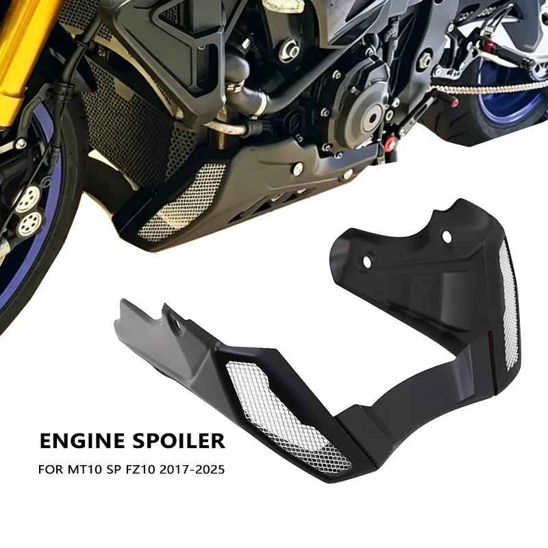 

For YAMAHA MT10 MT-10 2017-2025 2023 Motorcycle Chassis Belly Pan Lower Engine Spoiler Fairing Guards MT 10 SP FZ10 Accessories