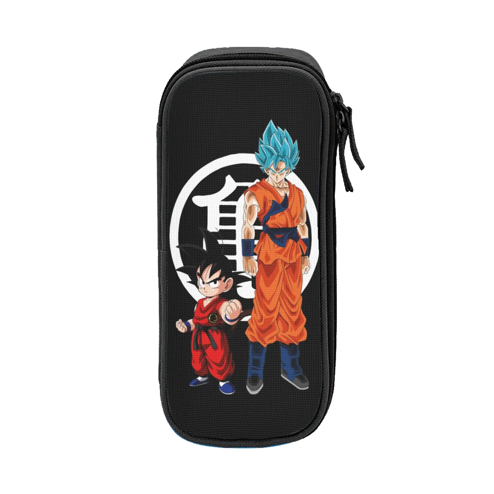 Large Pen Box DBZ dragonballz d-dragon-ball-l School Double Layer Pencil Case Stationery Women Makeup Bag Perfect Gifts