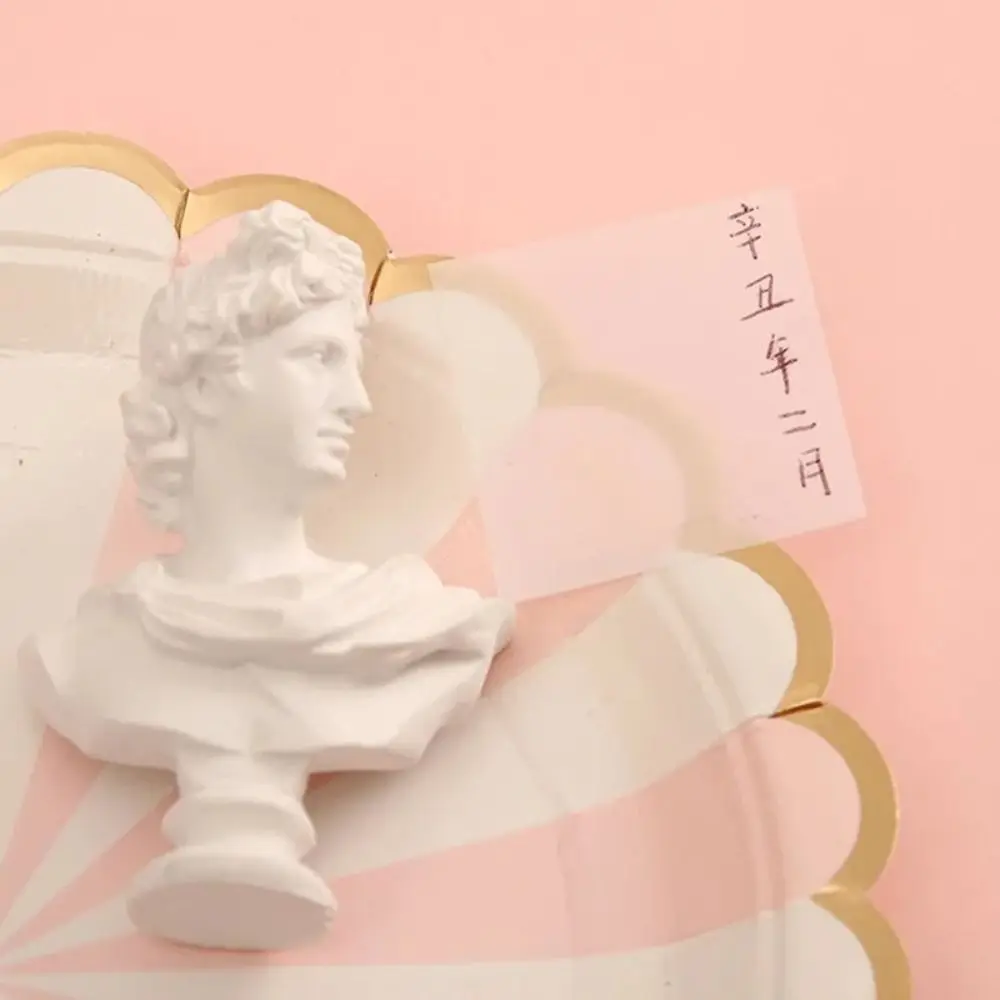 50 Sheets Reusable 50 Sheets Sticky Notes Transparent Waterproof Bookmark Marker Note Paper