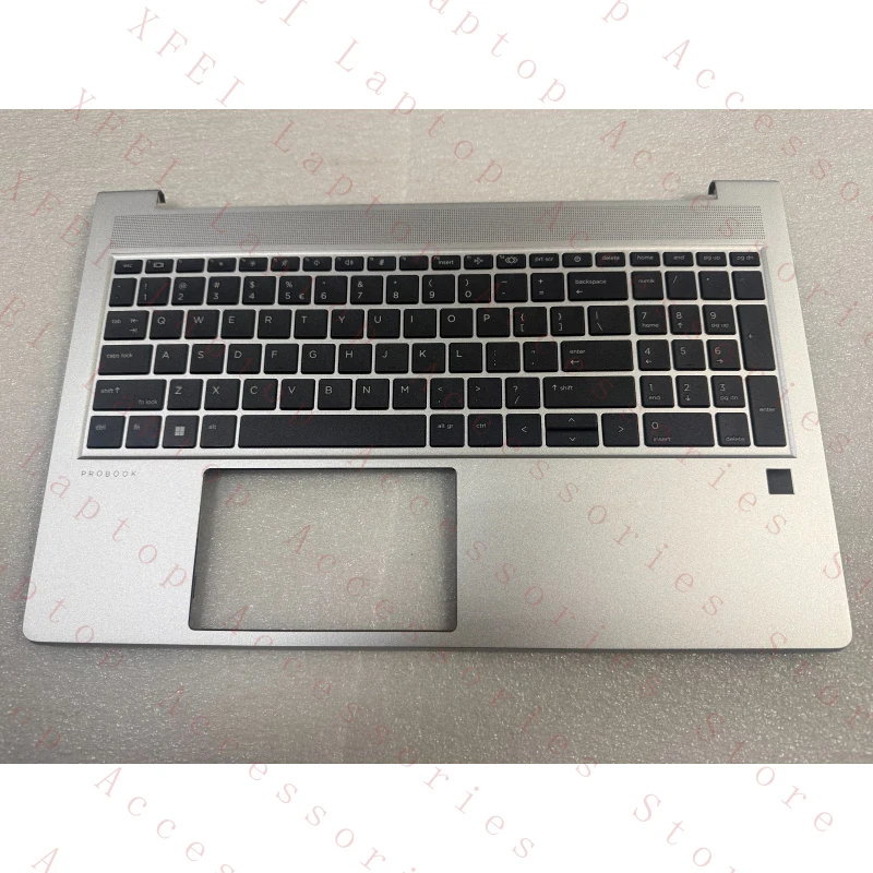

F New Original FOR HP ProBook 455 G10 US Palmrest Keyboard N39017-B31