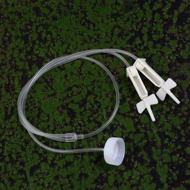 1Pc Infusion Tube Garden Watering Bag Automatic Watering Device Plant Dripping Arrow Dripper Kit 1 To 2 Tree Hanging Needle
