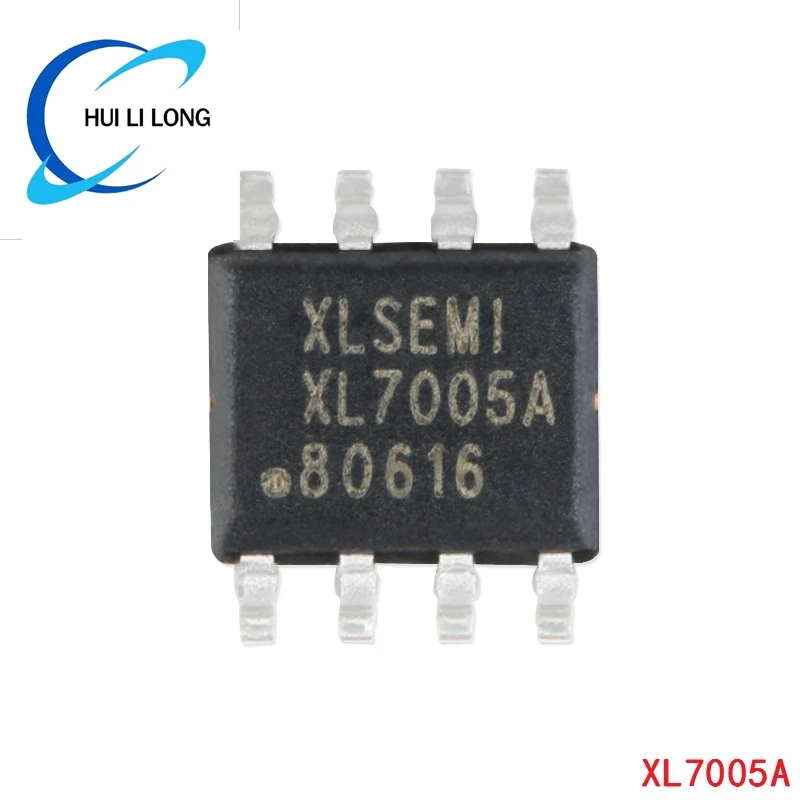 10pcs SMD XL7005A SOP-8 XL7005 0.4A 150KHz Buck Step Down DC Power Converter Regulator IC Chip Integrated Circuit Original