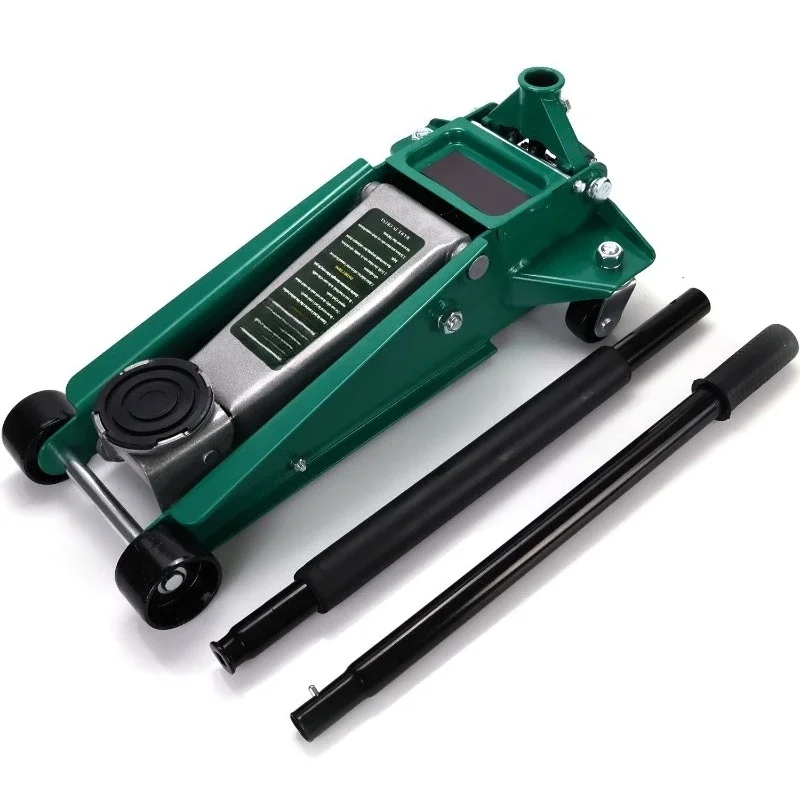 Double pump jack horizontal hydraulic maintenance vehicle off-road tire change