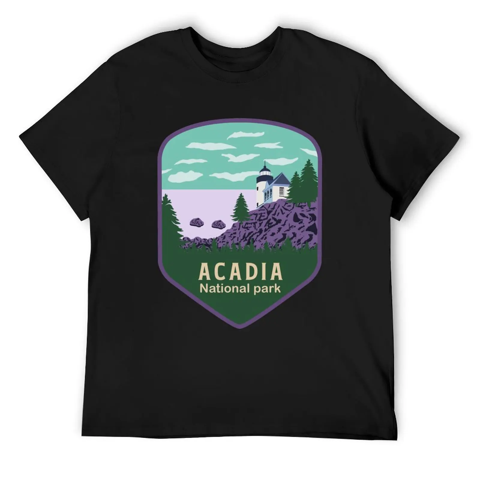 

Acadia national park T-Shirt funny costumes summer shirt new edition oversized t shirts for men graphic