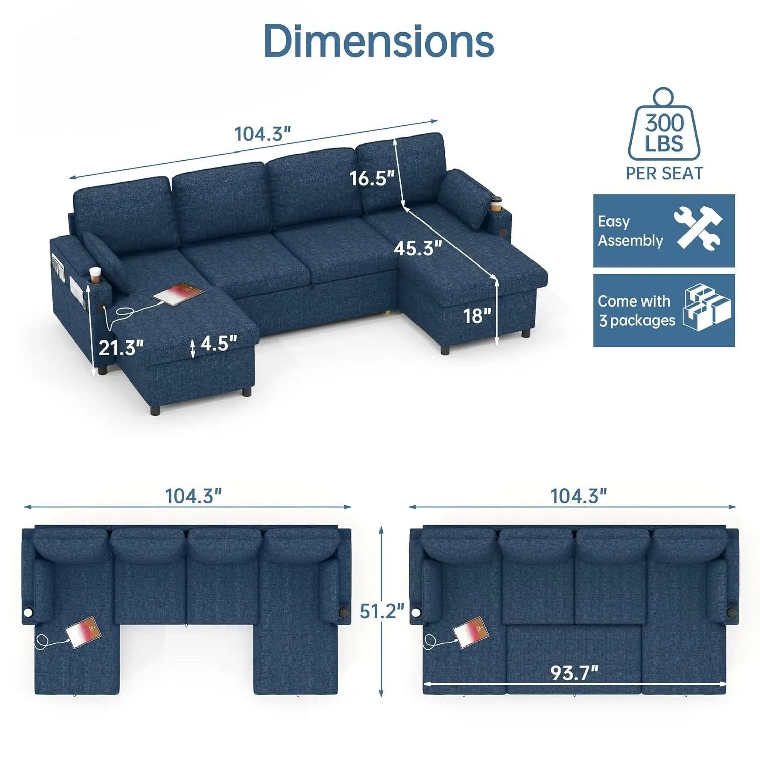 Thumbnail 2 - #31 Cheap Modern Fabric Sofas Worth Buying