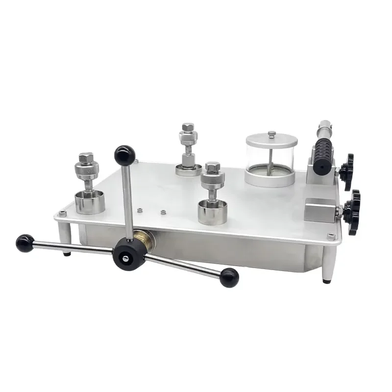 New 300Mpa Ultra High Pressure Benchtop Hydraulic Pump Manual Desktop Pressure Test Pump for Gauge Calibration