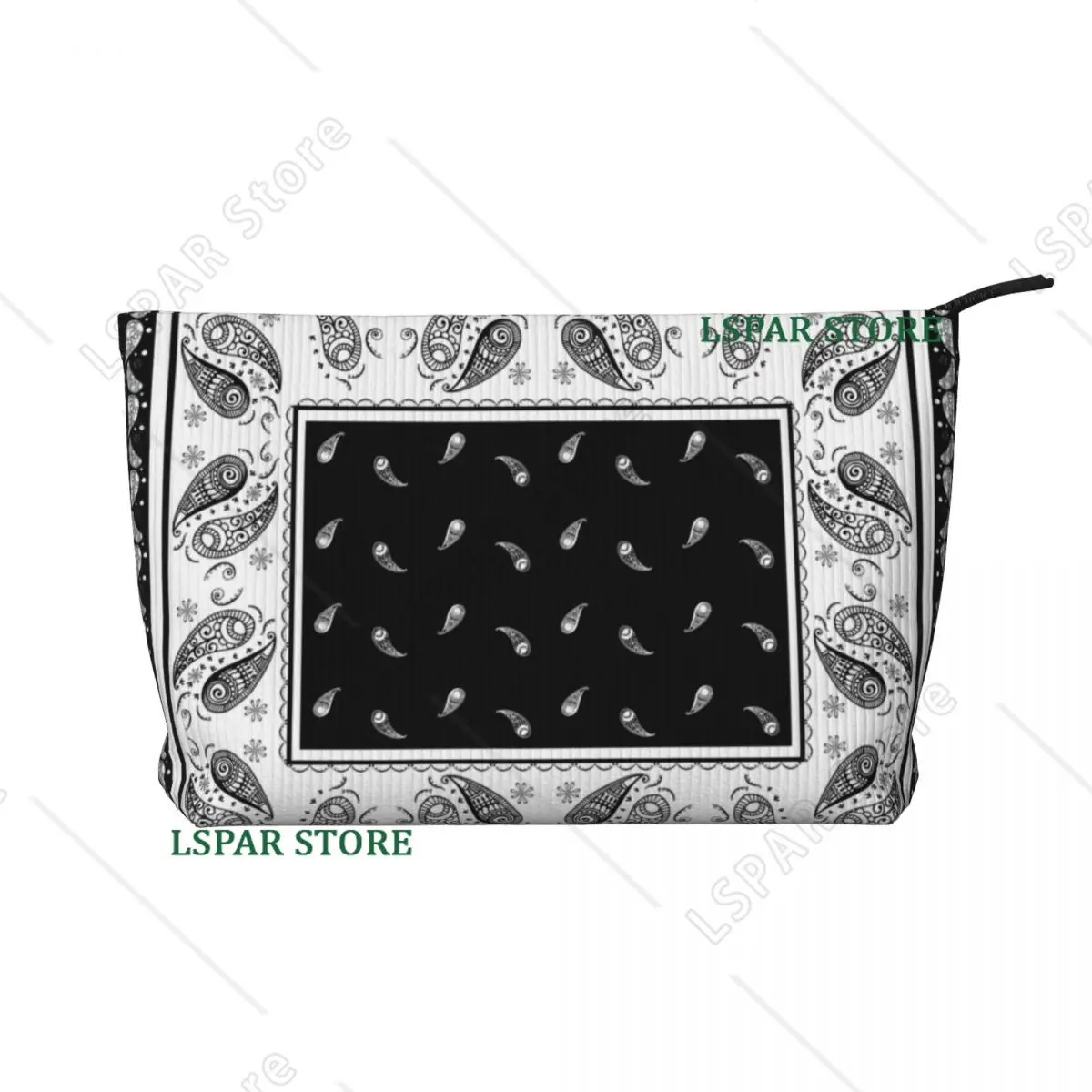 

Custom Ethnic Bohemia Style Paisley Bandana Cosmetic Bag Women Fashion Large Capacity Makeup Case Beauty Storage Toiletry Bags
