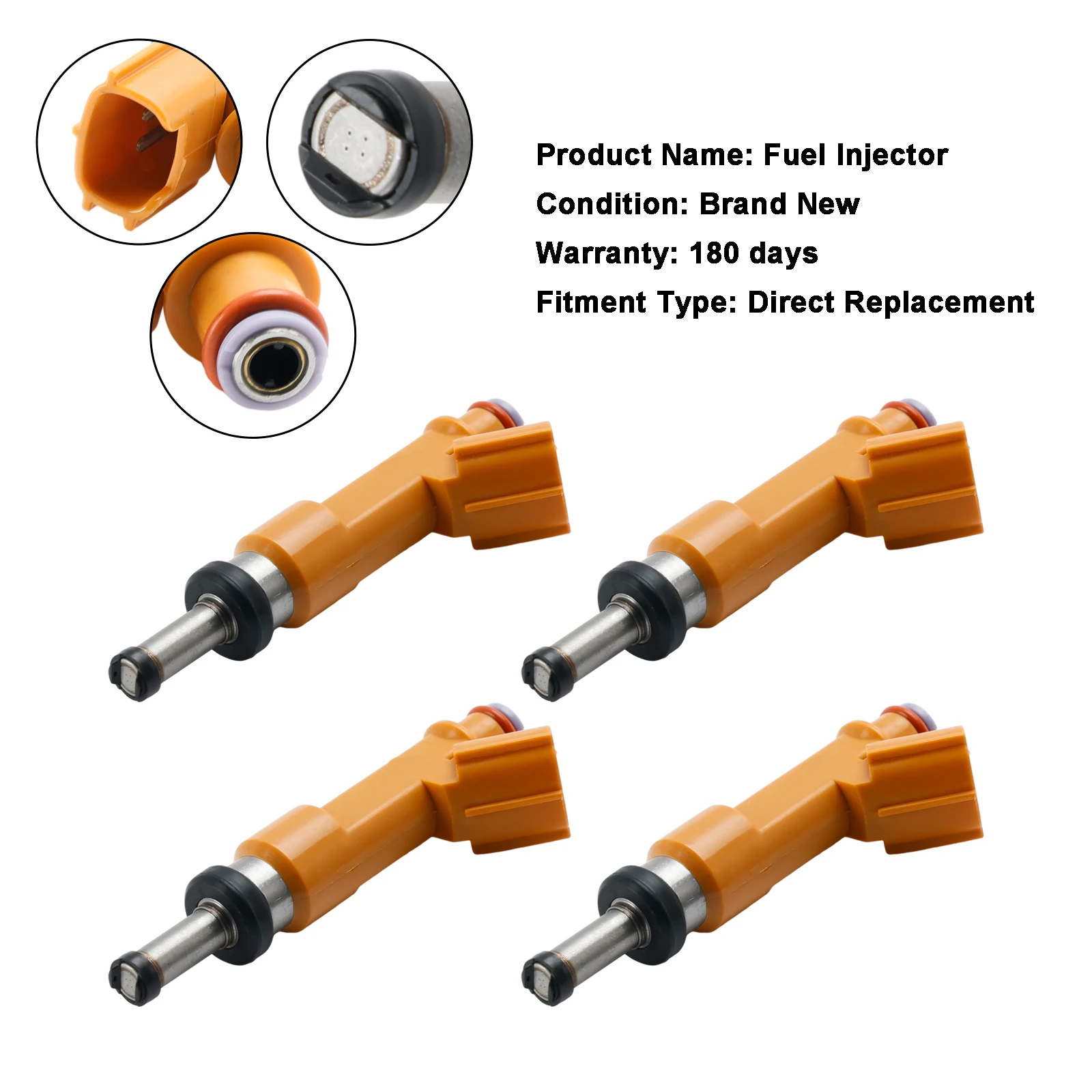 Artudatech 4PCS Fuel Injector 15710M83P00 Fit MARUTI CIAZ 1.4L