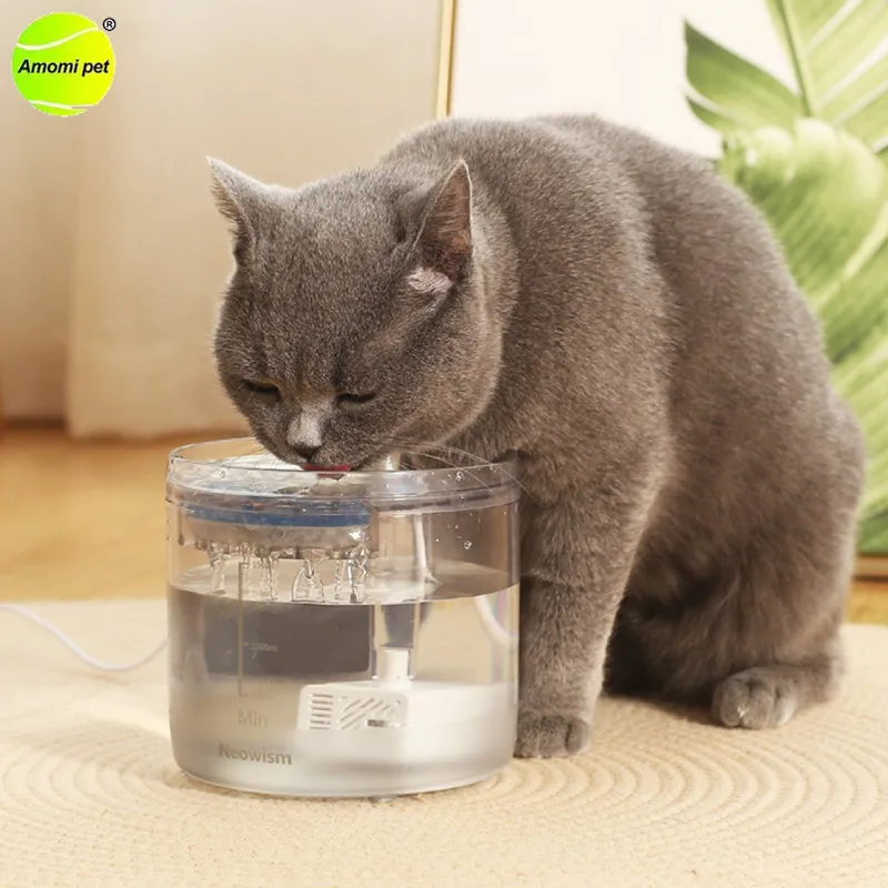 

Cat Water Fountain 1.5L Automatic Cat Drinker with Filtering Pet Water Drinking Dispenser Bowl Cats Water Drinker Supplies