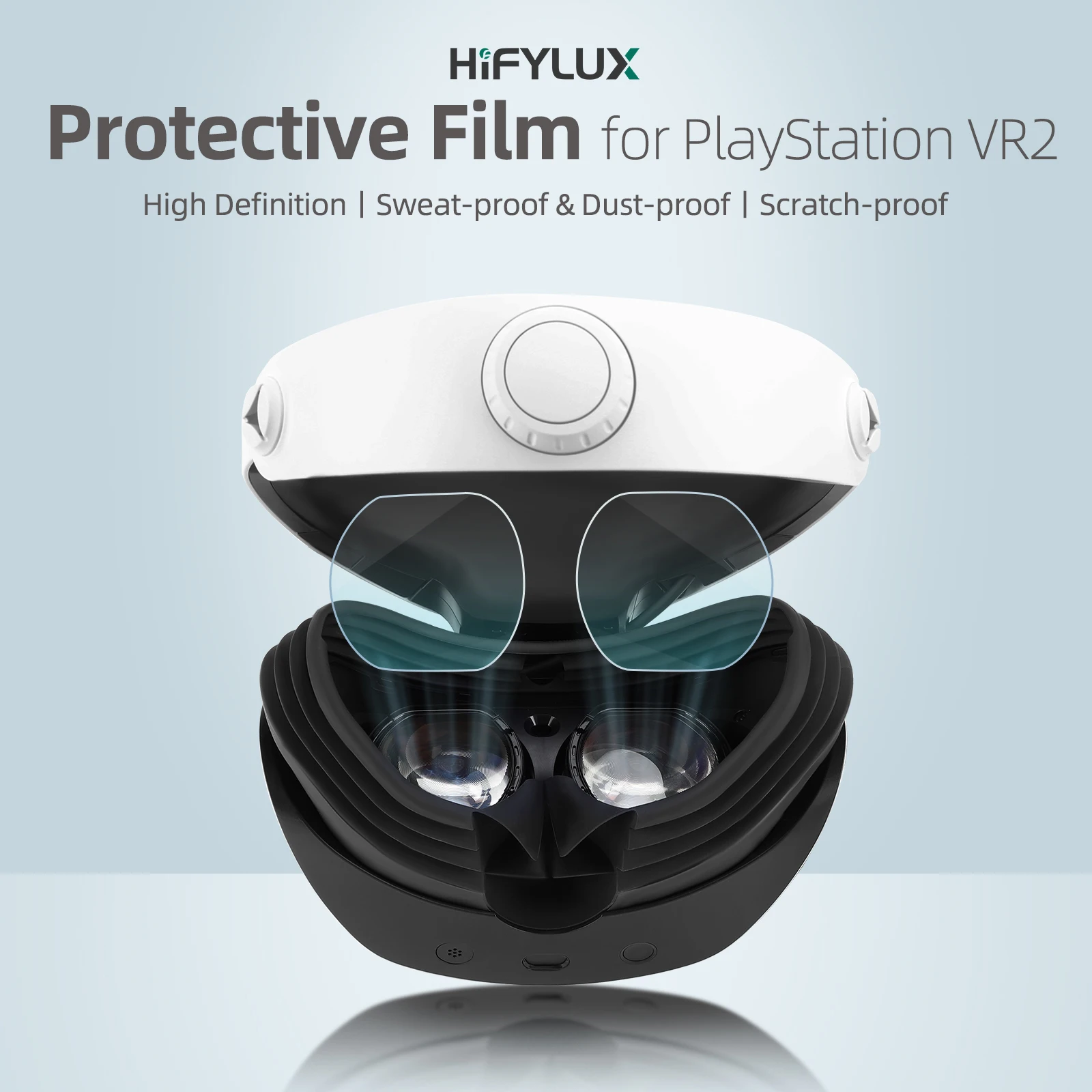 Hifylux PSVR2 HD Protective Film Scratch-proof Dust-proof Soft TPU Film for PlayStation VR2