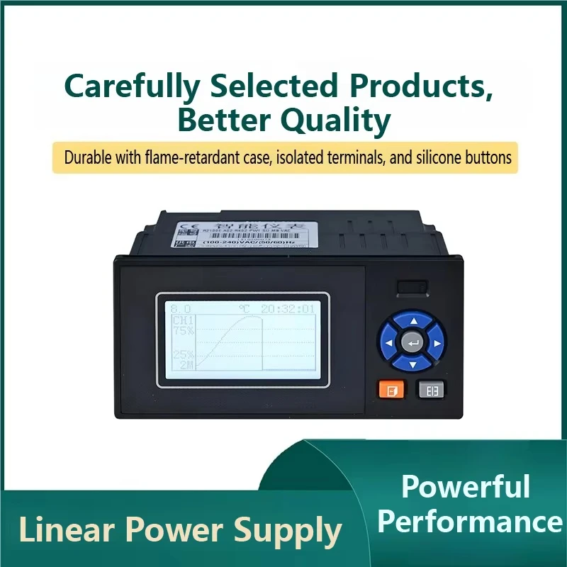 CHKJ-2025NEWR2100E 多チャンネルRS485出力 流量 温度 圧力 電流 電圧 データロガー ペーパーレスレコーダー