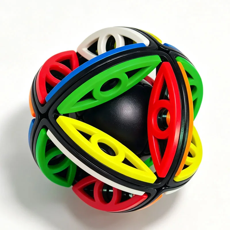 Magic Eye Hollow Cube 2x2x2 Sphere Puzzle Creative Idea Unique Gifts For Adults & Kids Difficult Brain Teaser Toys IQ Challenges