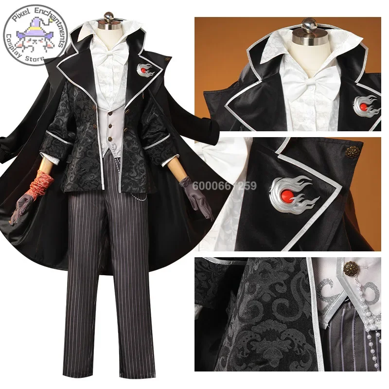 Game Identity V Composer Frederick Kreiburg Fashion Cosplay Costume The Forgotten George Uniform Halloween Party Carnival Outfit