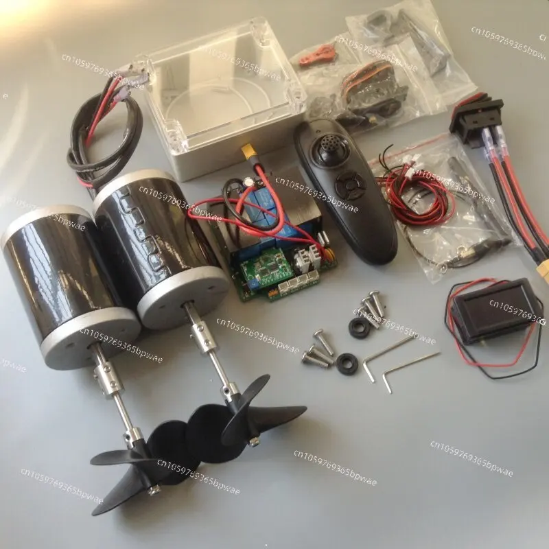24V MY6812 Remote Control Trawler, Nesting Boat, Water Pipe Boat, Power Set, Silent Motor