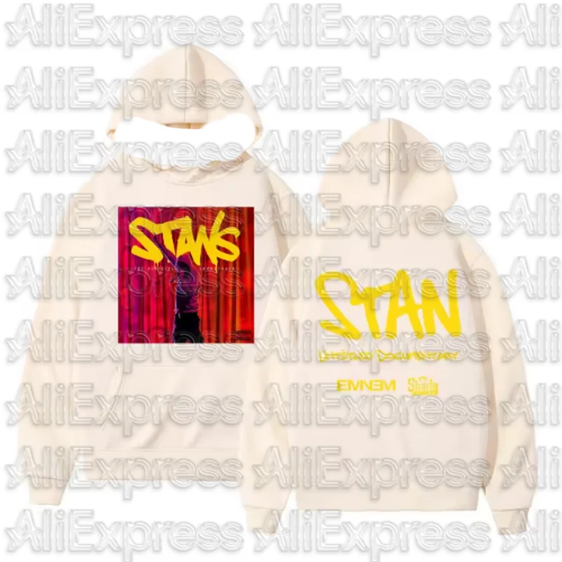 

2025 New Album Stans Hoodie Autumn Winter Men's Women's Fashion Hip Hop Vintage Long Sleeve Loose Cotton Hoodie