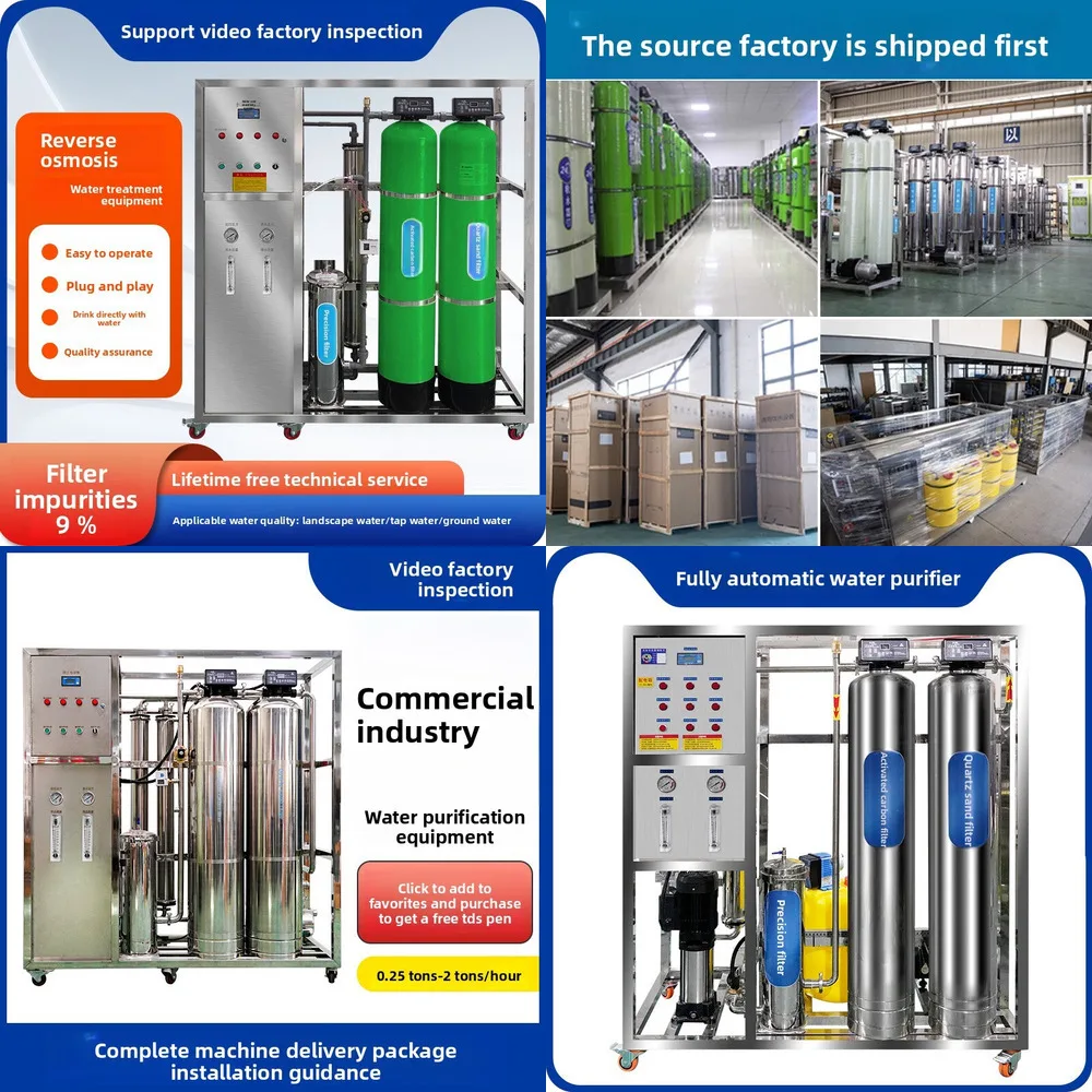

Reverse Osmosis Water Treatment RO Reverse Osmosis Ultra Pure Softened Equipment Water Purifier Commercial Machine