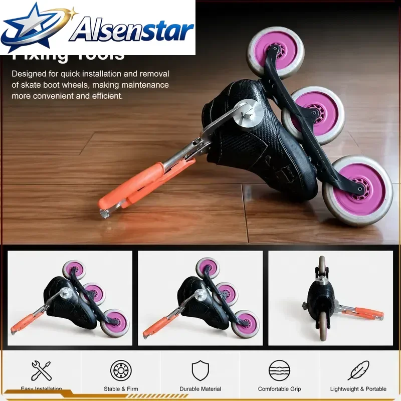 Speed Figure Hockey Skates Relieve Foot Pain Adjustable Shoe Ice Skate Boot Stretcher 3 Interchangeable Pressure Heads
