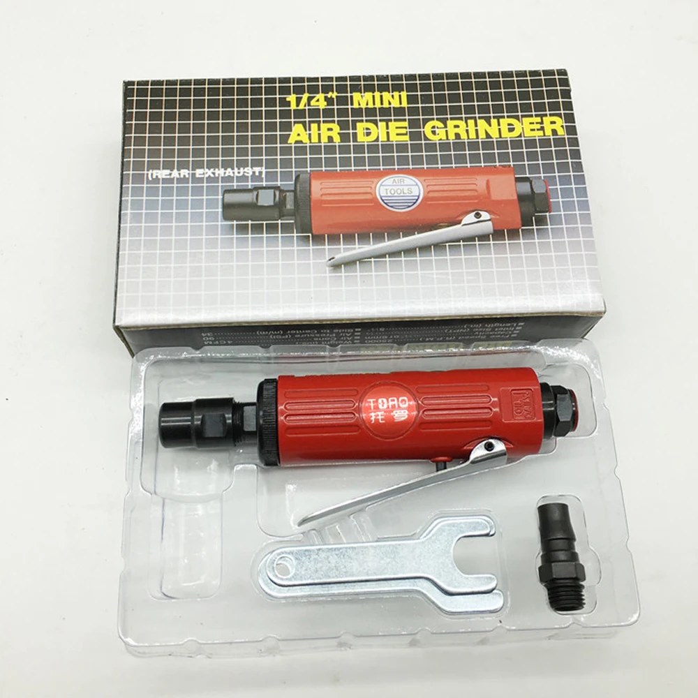 Ahuardware 3/6mm Pneumatic Die Grinder Air Die Grinder 1/4 Inch Polishing Grinding Mill Engraving Tool for Pneumatic Tools