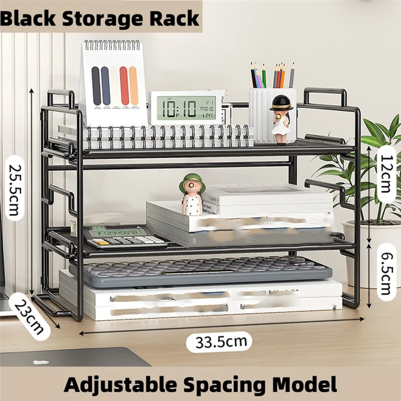 L52A-رف ملفات سميكة إطار ملف معدني مكتب سطح المكتب متعدد الطبقات مجلد ملفات صندوق تخزين اللوازم المكتبية ملف كامل