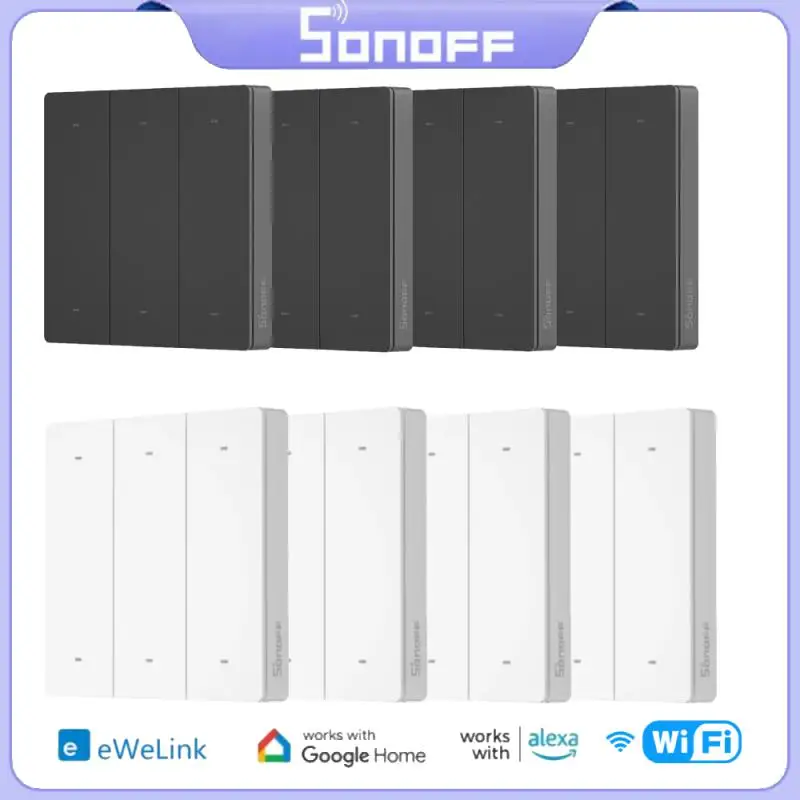 SONOFF R5 SwitchMan Scene Controller 6-key Smart WIFI Switch Battery Powered EWeLink-Remote Control Support Alexa Google Home