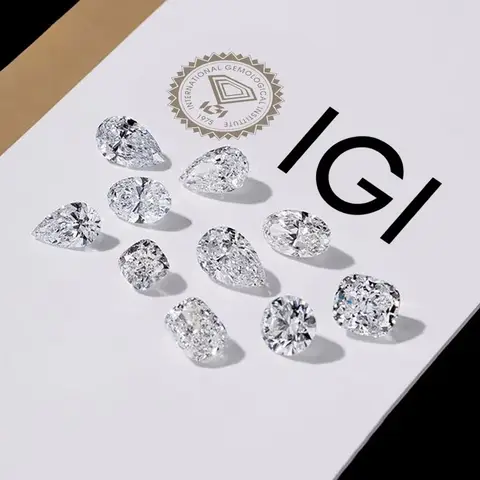 7ct IGI Certificate Lab Grown Diamonds With IGI Certificate Fancy Shape Lab Grown Diamond 7ct 8ct 9ct 10ct 20ct 30ct HPHT CVD Laboratory Diamonds Wholesales