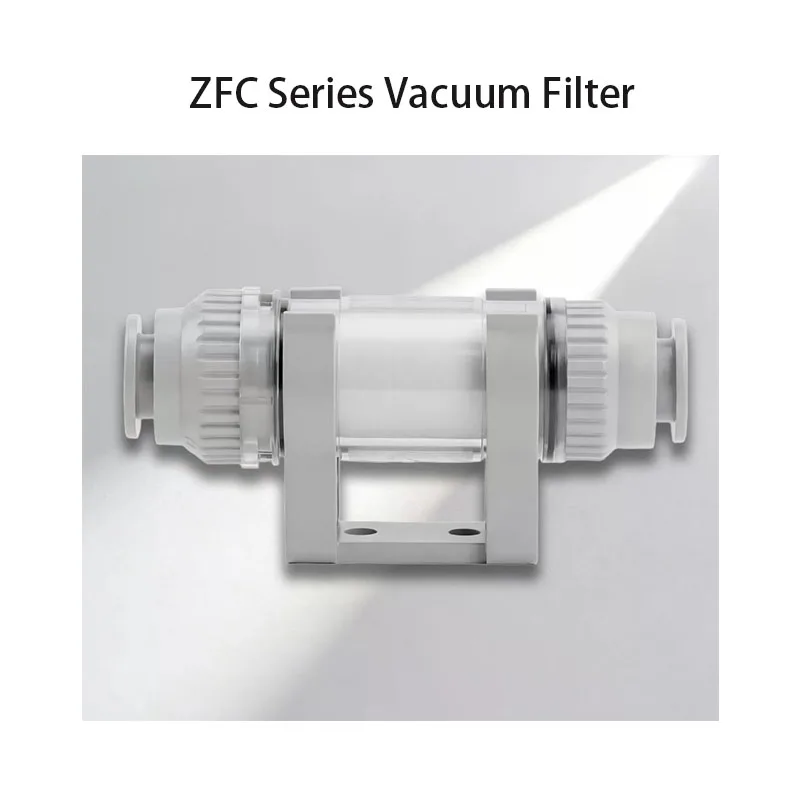 1PSC Industrial Vacuum Negative Pressure Pipeline Filter Small ZFC100/200-04B/06B-08B Filter Cartridge Air Compressor Air Pump