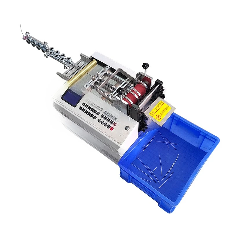 

Cable manufacturing equipment with automatic copper aluminum wire straightening cutting machine Wire rope cutting machine