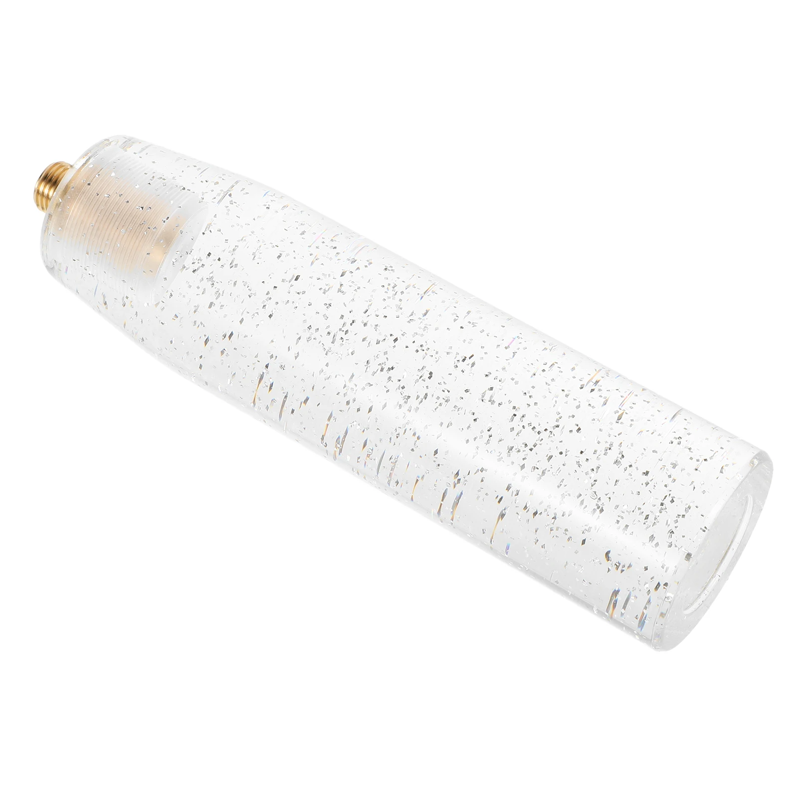 

Acrylic Car Gear Shift Knob Clear Faux Crystal Adapter Ball Speed Lever Knobs Vehicles Universal Manual Glossy Finish