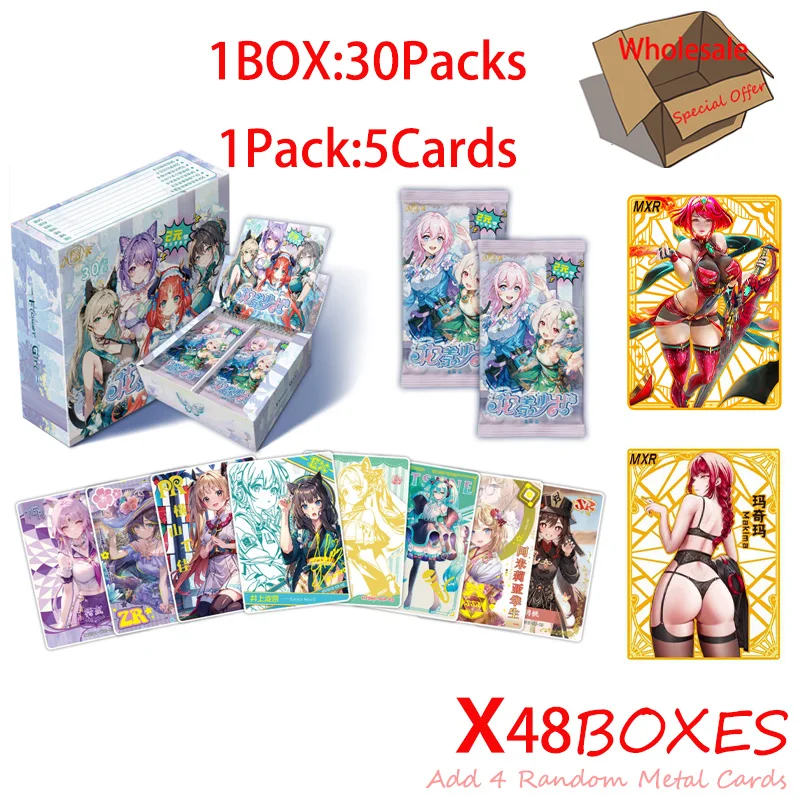 

Goddess Story Series Flower Yang Girl Collection Cards Bikini Booster Box Doujin Toys And Hobbies Gifts Special Price Wholesale