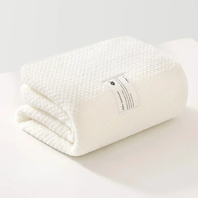 Soft Fleece Baby Bath Towel Plush Warm Swaddle Blanket Newborn Infant Receiving Blanket Bedding Items