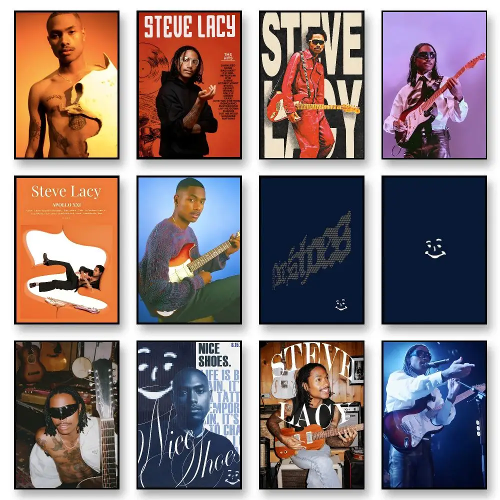Singer S-Steve Lacy Poster Room Decor Home Wall Art Printing Waterproof Garage Bed Room Posters Gift