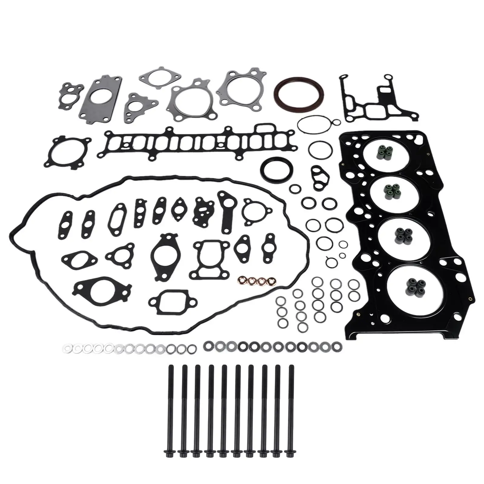 

AP01 Cylinder Head Gasket Bolts Kit For Mazda 3 BM 6 GJ CX-5 2.2 Skyactiv-D SHY1 SHY4 SH0212201 10215300 CH5410 8LK210271