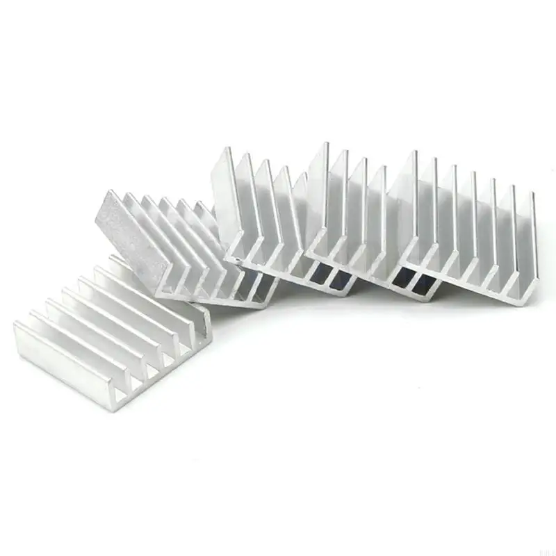 

R9UB 5pcs High Quality 14x14x6mm Aluminum Heat Sink For LED Power Memory Chip IC DIY