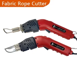 Hot Knife Non-Woven Fabric Rope Cutter Electric Curtain Leather Cutting Machine 80W Portable Wall Cloth Cable Heat Cutting Tool