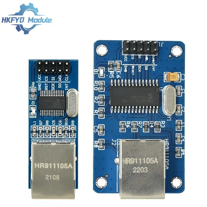 ENC28J60 SPI Interface Network Module Ethernet Module (Mini Version)