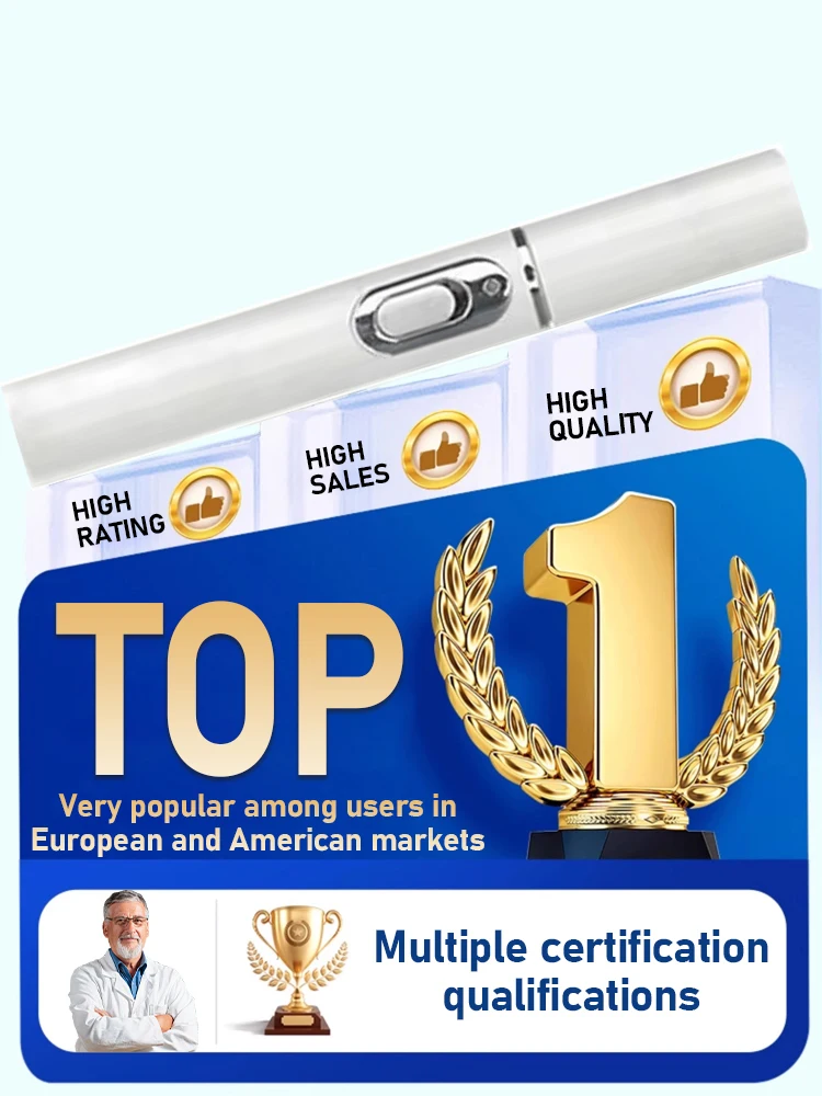 El bolígrafo láser elimina con precisión las verrugas sin cicatrices ni recurrencias.