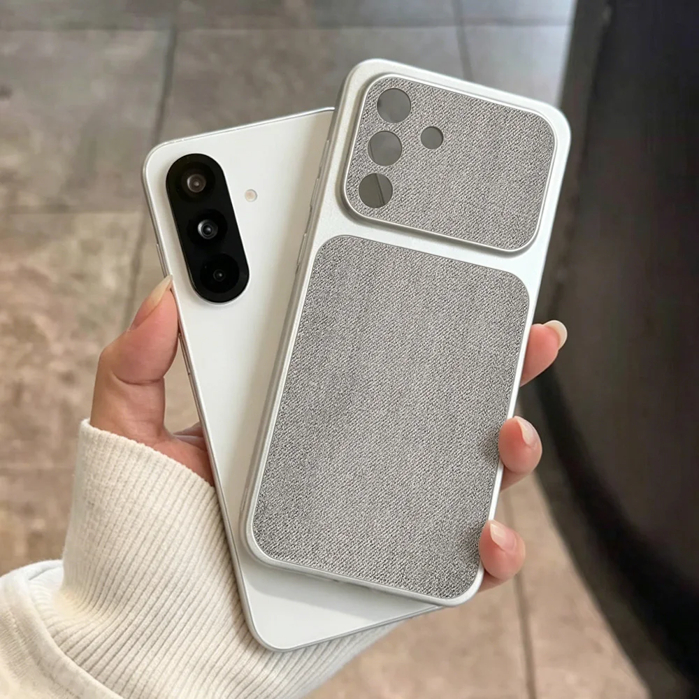 Leder-Matte Handyhülle für Samsung A56 5G A16 A57 A37 A17 A07 A06 A26 A54 A55 A53 A27 S25 S26 Ultra Stoßfeste Schutzhülle