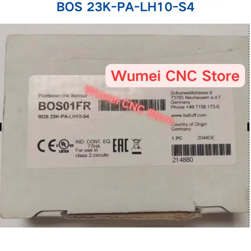 Brand new original photoelectric sensor BOS01FR/BOS 23K-PA-LH10-S4