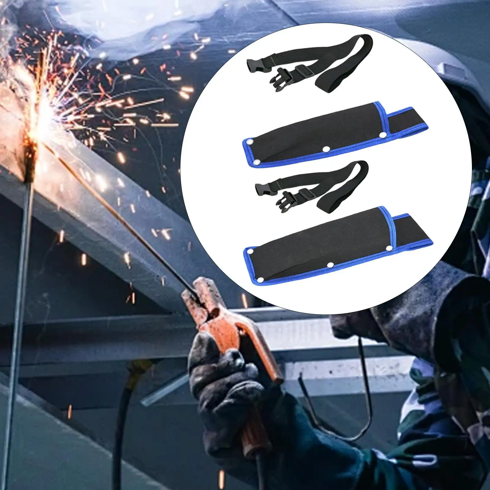 Welding Tool Belt Pouch Storage Container Welding Rod Holder Accessories Storage Pouch