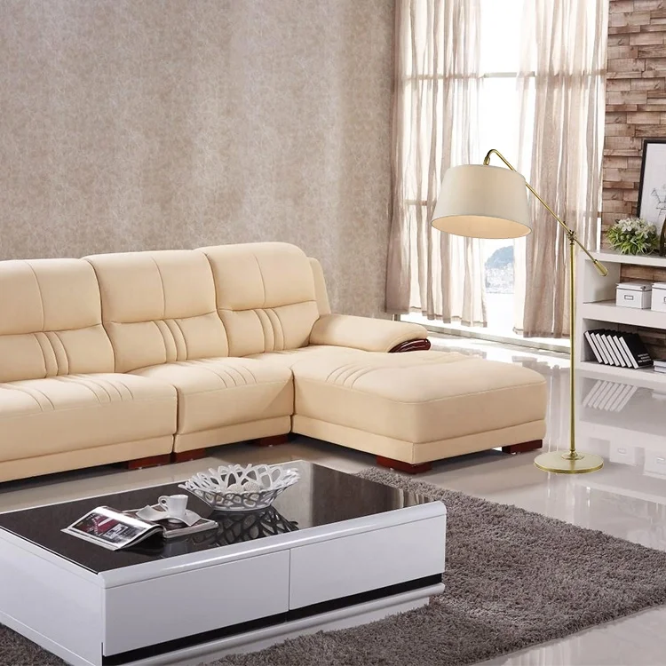 American adjustable rocker brass hotel floor lamp