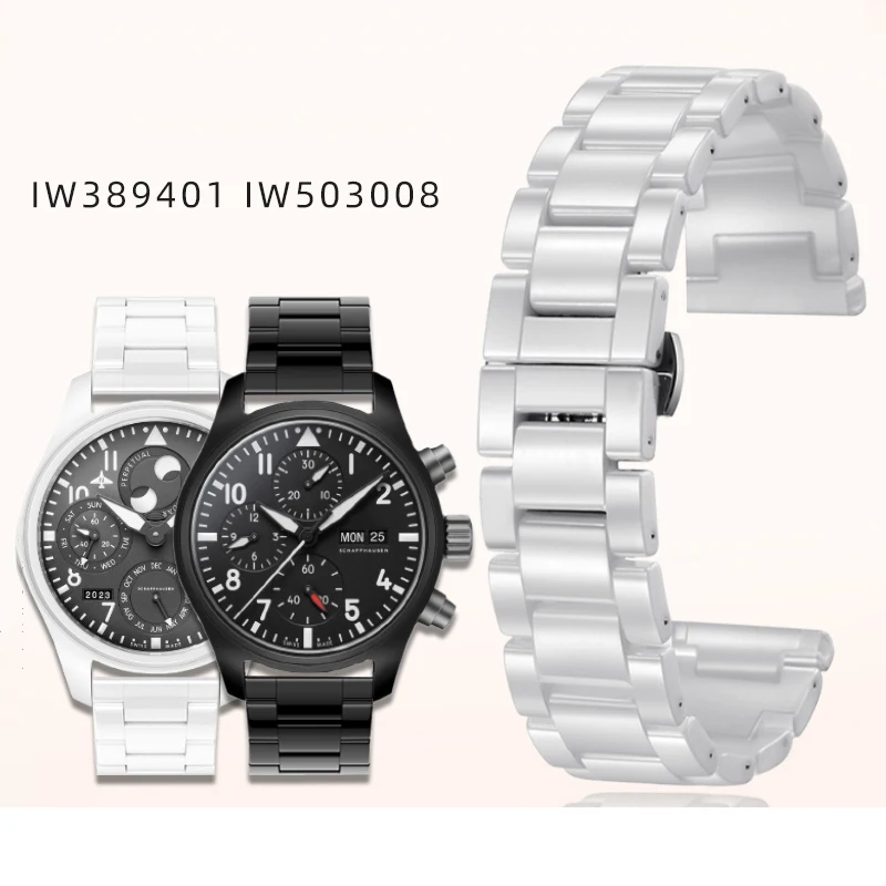 For IWC Universal Pilot IW389401 IW503008 \
