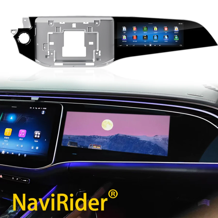 

NEW Car Co Pilot Screen For Mercedes BENZ E260 E300 W214 2024 Multimedia Video Player Android Car Radio Stereo Carplay GPS Navi