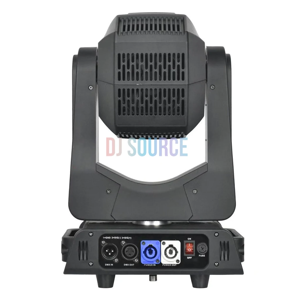 2Pcs/Lot 300W LED Moving Head Light With Ring Beam Spot Zoom 5 Prism Frost Focus Stage Light DMX512 DJ Bar Stage Lighting Effect