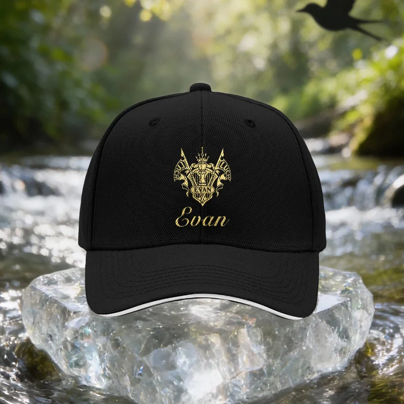 Evan Crown Chess Piece Cap - Adjustable Unisex Baseball Hat with Chess-Themed, Lightweight Suitable for Travel, Parties, Birthda