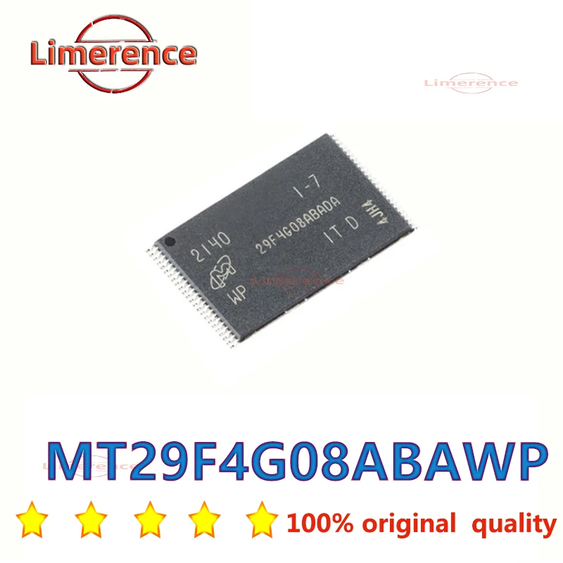 100% New Original MT29F4G08ABAWP-IT: D TSSOP-48 MT29F4G08ABAWAWP Silk 29F4G08ABADA Packing Tssop48 Chipset IC Chip in Stock