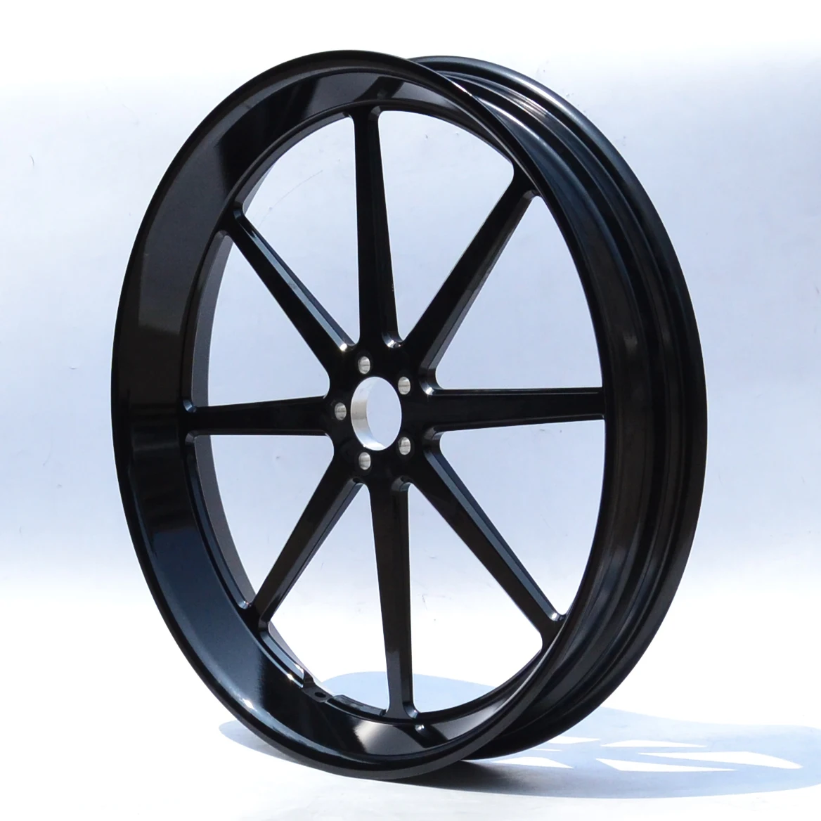 

Bright Black Spray Coating Forged Aluminum Motorcycle Wheel Rim 18*8.5/16.5.5/18*3.5/23*3.75