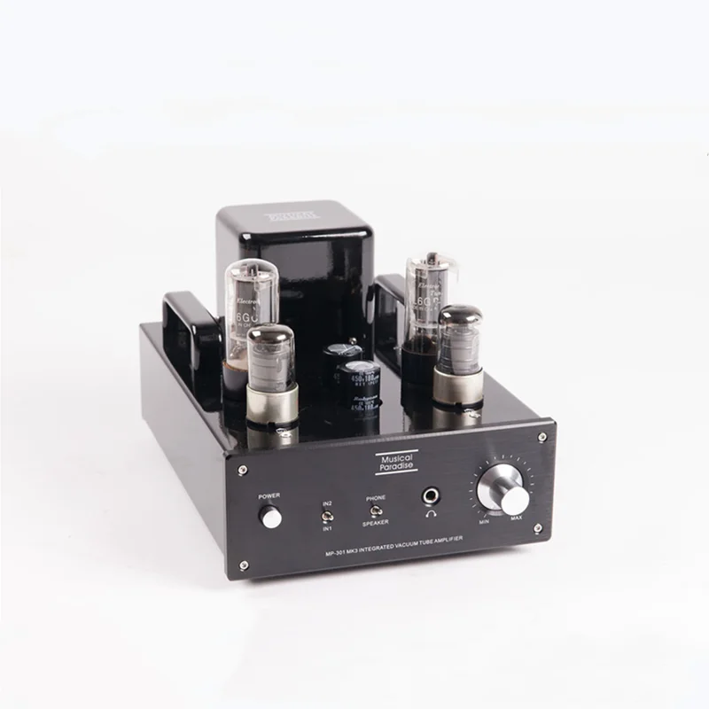 Musical Paradise MP-301 MK3 Deluxe Edition 6L6 EL34 KT88 Single-Ended Class A Bile Tube Amplifier Headphone Amplifier