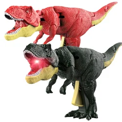 Dinosaurio Zazazaza figura de Animal de juguete para niños, juguetes creativos telescópicos, oscilación de primavera, dinosaurios, juguetes Fidget, regalos de Navidad para niños